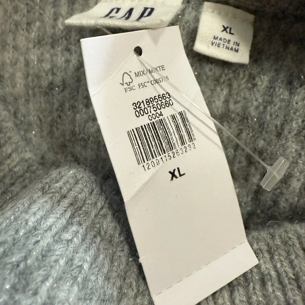 GAP Women's Gray Sweater - Picture 4 of 5